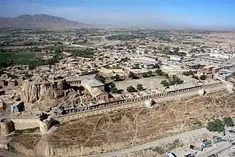 The Paktia Bala Hisar (fortress)[1]
