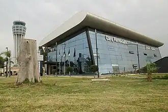 Houari Boumédiène Airport station in 2025.