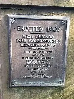 Historical plaque.