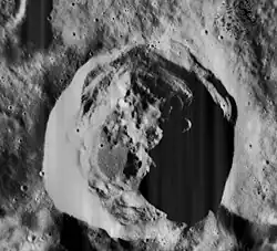 Gassendi A from Lunar Orbiter 5
