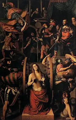The Martyrdom of St. Catherine of Alexandria, Pinacoteca di Brera, Milan
