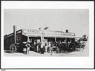 Gawler Belt Inn in 1880