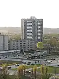 Tall residential buildings in Przymorze Małe