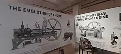 Interior of the Gedee Car Museum