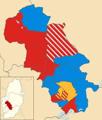2003 results map