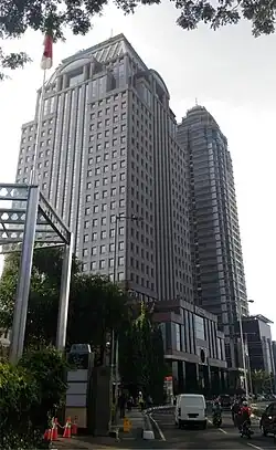 Building hosting the Economic and Trade Office in Jakarta