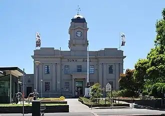 The former City of Geelong West Town Hall