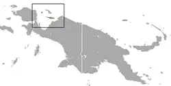 Map of range
