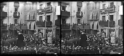 Entourage of the authorities. Patum de LluÏment (1924)