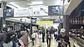 Inner view of the platform area