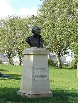 Bronze bust of Toussaint Louverture, Bordeaux.