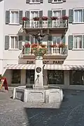 Monument to Jorge Chávez in Brig
