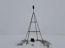 A snowy landscape