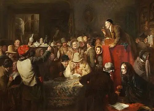 The Last Day of the Sale by George Bernard O'Neill