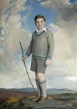 William Watson-Armstrong as a Young Boy