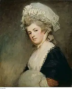 Portrait of Mary Robinson by George Romney