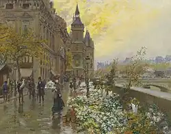 Flower market, Quai de l'Horloge