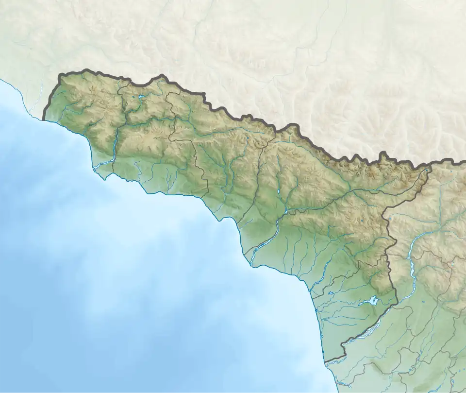 Enguri is located in Abkhazia