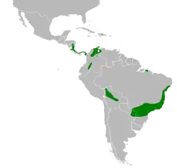 Map of range