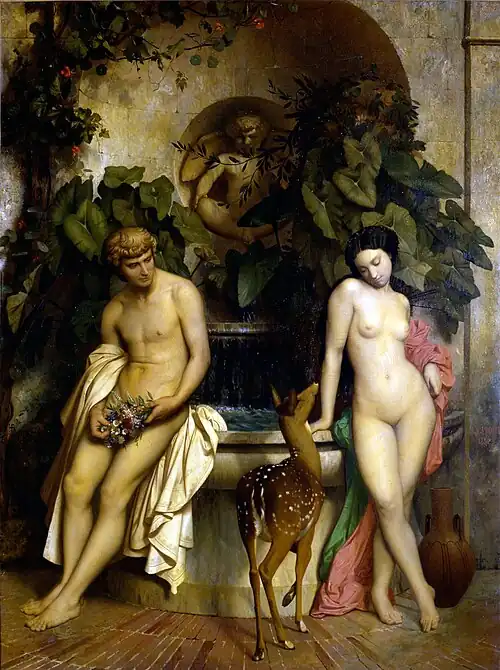 The Idyll by Jean-Léon Gérôme