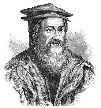 Image 43Conrad Gessner (1516–1565). His Historiae animalium is considered the beginning of modern zoology. (from Zoology)