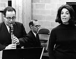 Sherman Friedland in rehearsal