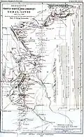 The route of the expedition