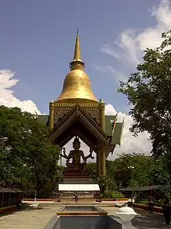 Mahabrahma statue at Sanggar Agung, Surabaya, Indonesia.