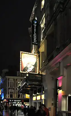 Gielgud Theatre showing the musical "Lend me a tenor", London, 2011
