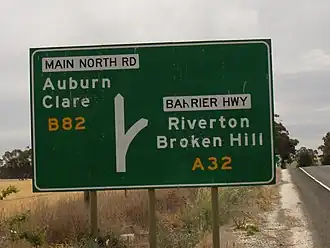 Giles Corner, south of Riverton