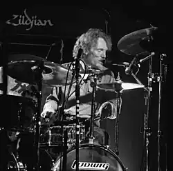 Baker performing in 1984