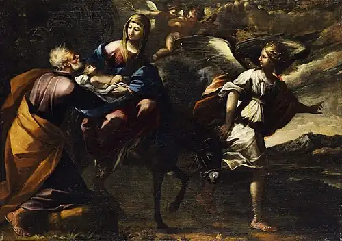 Flight into Egypt, c. 1655, priv. coll.