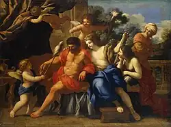 Hercules and Omphale, 1650s, Hermitage Museum, Saint Petersburg