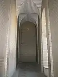 Ramp passage inside the tower