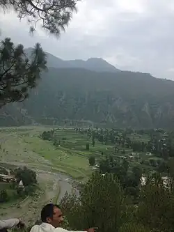 Giri River valley near Rajgarh town