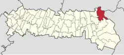 Location in Ialomița County
