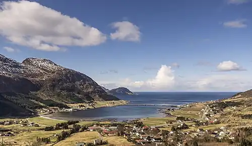 View of the village