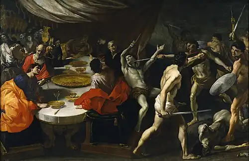 Gladiators at a Banquet, c. 1638, Museo del Prado, Madrid