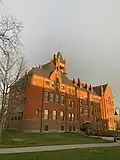 Back view of Glatfelter Hall