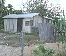 The abandoned 19th-century farm house