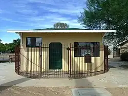 Morcomb's Service Station in 2013. I