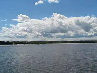 Glenmore Reservoir in Calgary