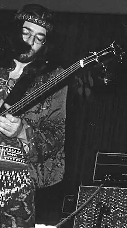 Cornick performing with Jethro Tull in Helsinki, 1970.