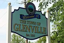 Town of Glenville Welcome Sign