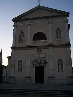 The parish church of Saint Ulrich in Aiello