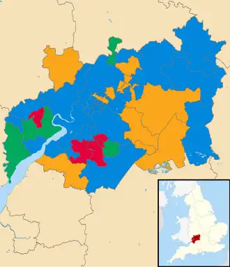 2021 results map
