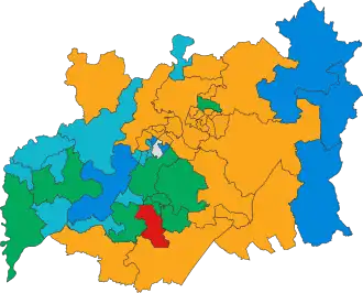 2025 results map