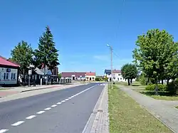 Centre of Gniewoszów