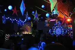 Decor for music settings in Goa.