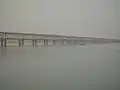 Stretch of Godavari Bridge. This is only the half of the bridge